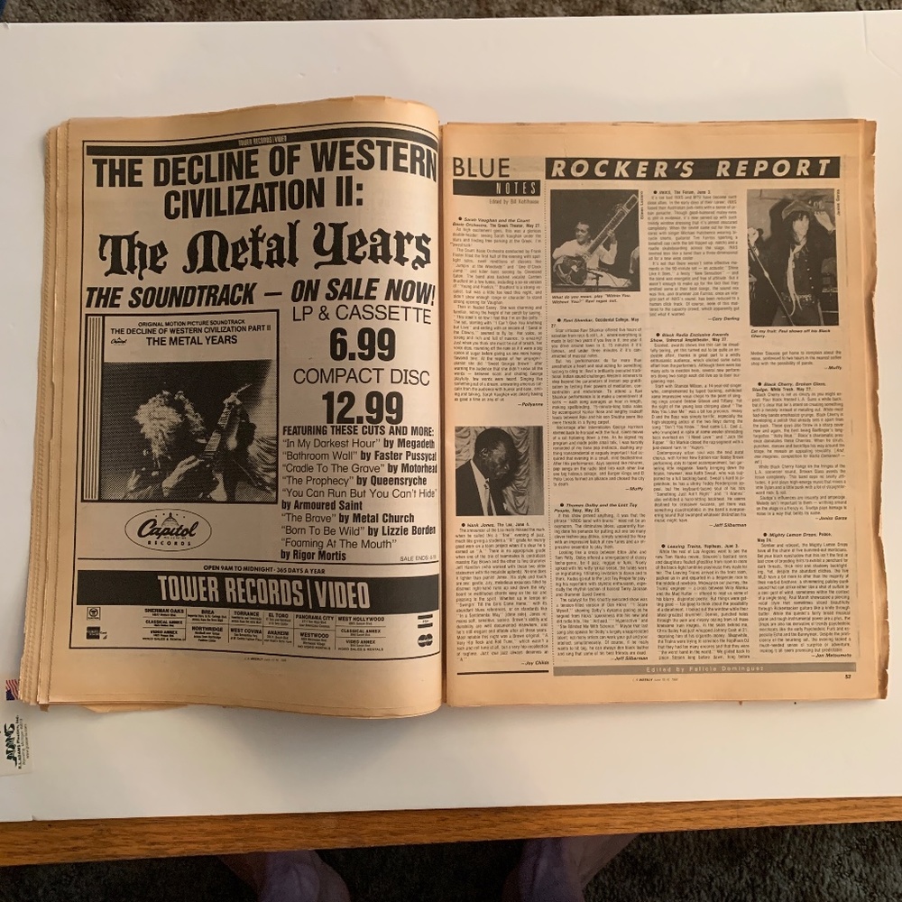 L.A. Weekly 1988 "Guns N Roses" - Picture 4 of 6